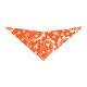 S3051 Paisley & Pawprints Bandana, Orange