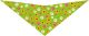 S3018 Flowers Doggie Bandana, Green