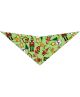 SA3074 Wooden Toy Soldiers And Christmas Ornaments Bandana, Green