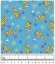 F7082 Summer Doggie Fabric Blue