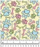 F7008  Paws & Bones Bandanas