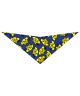S3098  Happy Dog Face Bandana, Blue