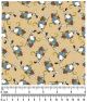 F7098 Night In Shining Armor Doggie Fabric, Brown