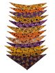SPKS12 Bandanas Variety Pack Per Size - 12 assorted HALLOWEEN bandanas