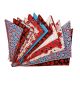 PKS5 60 Assorted CANADA DAY Tieback Dog Grooming Bandanas / Groomers Bulk Package